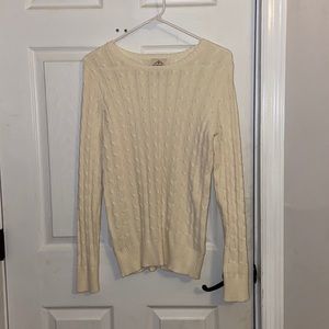 St. john’s Bay cream sweater